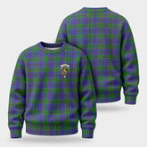 Strachan Tartan Crest Sweater