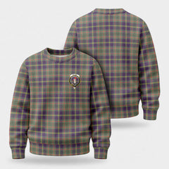 Taylor Weathered Tartan Crest Sweater