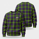 Watson Modern Tartan Crest Sweater