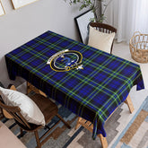Arbuthnot Modern Tartan Crest Tablecloth