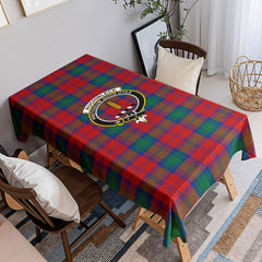 Auchinleck Tartan Crest Tablecloth
