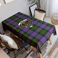 Blair Modern Tartan Crest Tablecloth