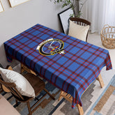 Elliott Modern Tartan Crest Tablecloth