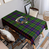 Forsyth Modern Tartan Crest Tablecloth