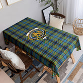 Gillies Ancient Tartan Crest Tablecloth