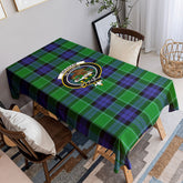 Graham of Menteith Modern Tartan Crest Tablecloth