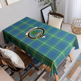 Hamilton Hunting Ancient Tartan Crest Tablecloth