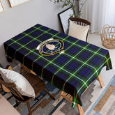 Lamont Modern Tartan Crest Tablecloth