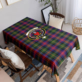 Logan Modern Tartan Crest Tablecloth