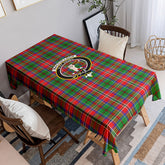 MacCulloch (McCulloch) Tartan Crest Tablecloth