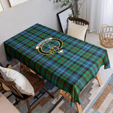 MacKinlay Ancient Tartan Crest Tablecloth
