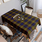 MacLellan Modern Tartan Crest Tablecloth