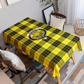 MacLeod of Lewis Modern Tartan Crest Tablecloth