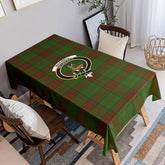 Maxwell Hunting Tartan Crest Tablecloth