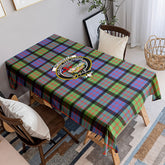 McDonald Ancient Tartan Crest Tablecloth