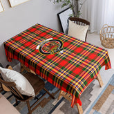 McGill Modern Tartan Crest Tablecloth
