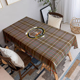 McIntyre Hunting Weathered Tartan Crest Tablecloth