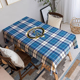 Roberton Tartan Crest Tablecloth