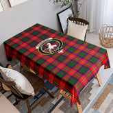 Roxburgh District Tartan Crest Tablecloth
