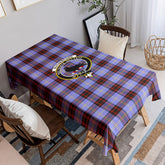 Rutherford Tartan Crest Tablecloth