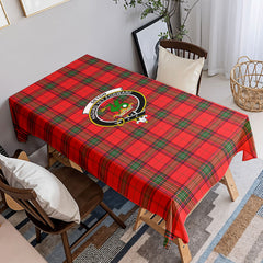 Seton Modern Tartan Crest Tablecloth