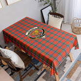 Sinclair Ancient Tartan Crest Tablecloth