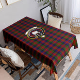 Tennant Tartan Crest Tablecloth