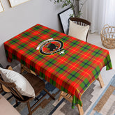 Turnbull Dress Tartan Crest Tablecloth