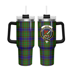 Adam Tartan Crest 40 oz Insulated Tumbler with Handle