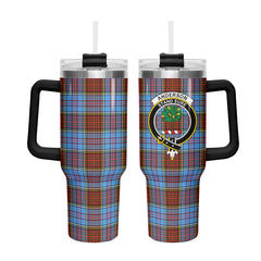 Anderson Modern Tartan Crest 40 oz Insulated Tumbler with Handle