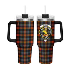 Broun Ancient Tartan Crest 40 oz Insulated Tumbler with Handle