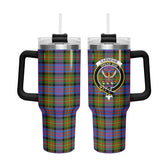 Carnegie Ancient Tartan Crest 40 oz Insulated Tumbler with Handle
