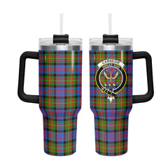 Carnegie Ancient Tartan Crest 40 oz Insulated Tumbler with Handle