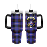 Dunlop Modern Tartan Crest 40 oz Insulated Tumbler with Handle