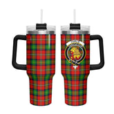 Fairlie Tartan Crest 40 oz Insulated Tumbler with Handle