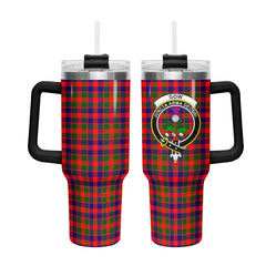 Gow (of Skeoch) Tartan Crest 40 oz Insulated Tumbler with Handle