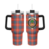 Hamilton Ancient Tartan Crest 40 oz Insulated Tumbler with Handle