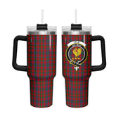 Lyle Tartan Crest 40 oz Insulated Tumbler with Handle