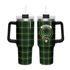 McArthur Modern Tartan Crest 40 oz Insulated Tumbler with Handle