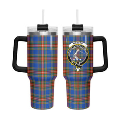 McBeth Ancient Tartan Crest 40 oz Insulated Tumbler with Handle