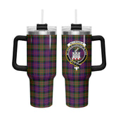 McCrindle Tartan Crest 40 oz Insulated Tumbler with Handle