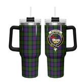 McDonald Tartan Crest 40 oz Insulated Tumbler with Handle