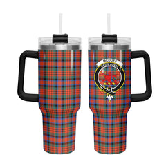 McDuff Ancient Tartan Crest 40 oz Insulated Tumbler with Handle