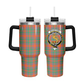 McKintosh Ancient Tartan Crest 40 oz Insulated Tumbler with Handle