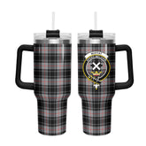 Moffat Modern Tartan Crest 40 oz Insulated Tumbler with Handle