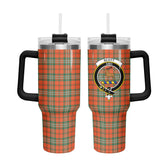 Scott Ancient Tartan Crest 40 oz Insulated Tumbler with Handle
