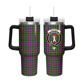 Tailyour (or Taylor) Tartan Crest 40 oz Insulated Tumbler with Handle