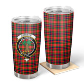 Christie Tartan Crest Tumbler