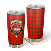 MacDonald of Sleat Tartan Crest Tumbler