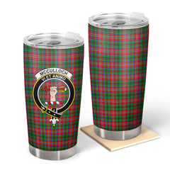 McCulloch Tartan Crest Tumbler